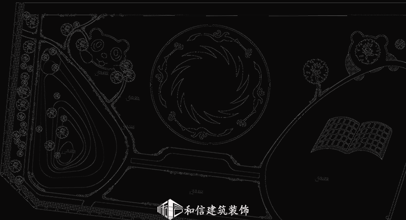 白佛社區(qū)50畝綠化設計